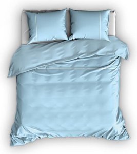 Cascina Colorini Tc220 Dekbedovertrek Divina Blauw/Wit