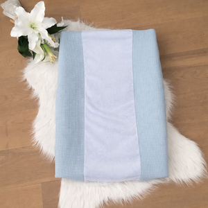 Care cover Warm waffle light blue
