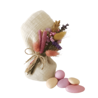 Romantique droogboeket 10cm