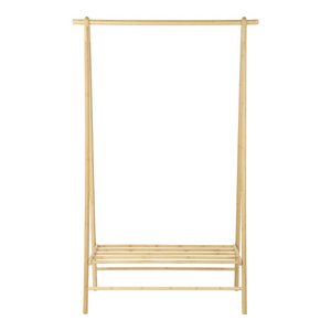 Manaus Kledingrek - Naturel, Bamboe, 104x46x164 cm