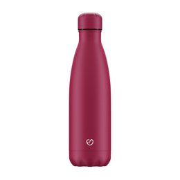 Slokky Matte Pink Bottle & Lid - 500ml