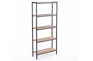 TALL SHELF JACK NORDISH OAK / BLACK OK1170 (8444)
