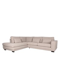 Homestorecity Bank Novano - Naturel - Stof