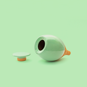 Olla self watering pot - Lutoya Medium Green - 35 cl