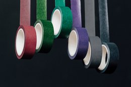 fascio di washi tape colorato