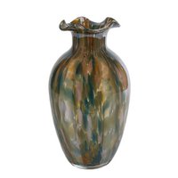 Vaas Elin XL bruin/groen glas