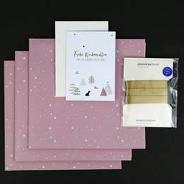 Geschenkpapier Sterne Alma