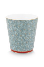 Giftset Mugs without Ear Oriental Flower Festival Blue 230ml