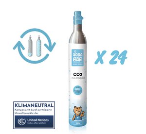 SodaBär© CO2 Wechselflaschenbox für SodaStream & Co. 425g (60 l)