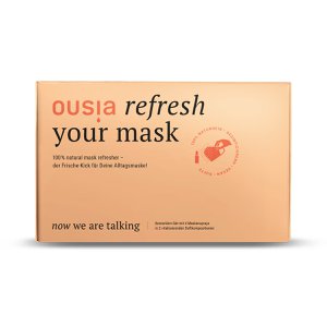 Maskenspray-Geschenkbox "Now we are Talking"