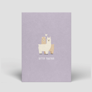 Postcard - Love - Better together - No. 95