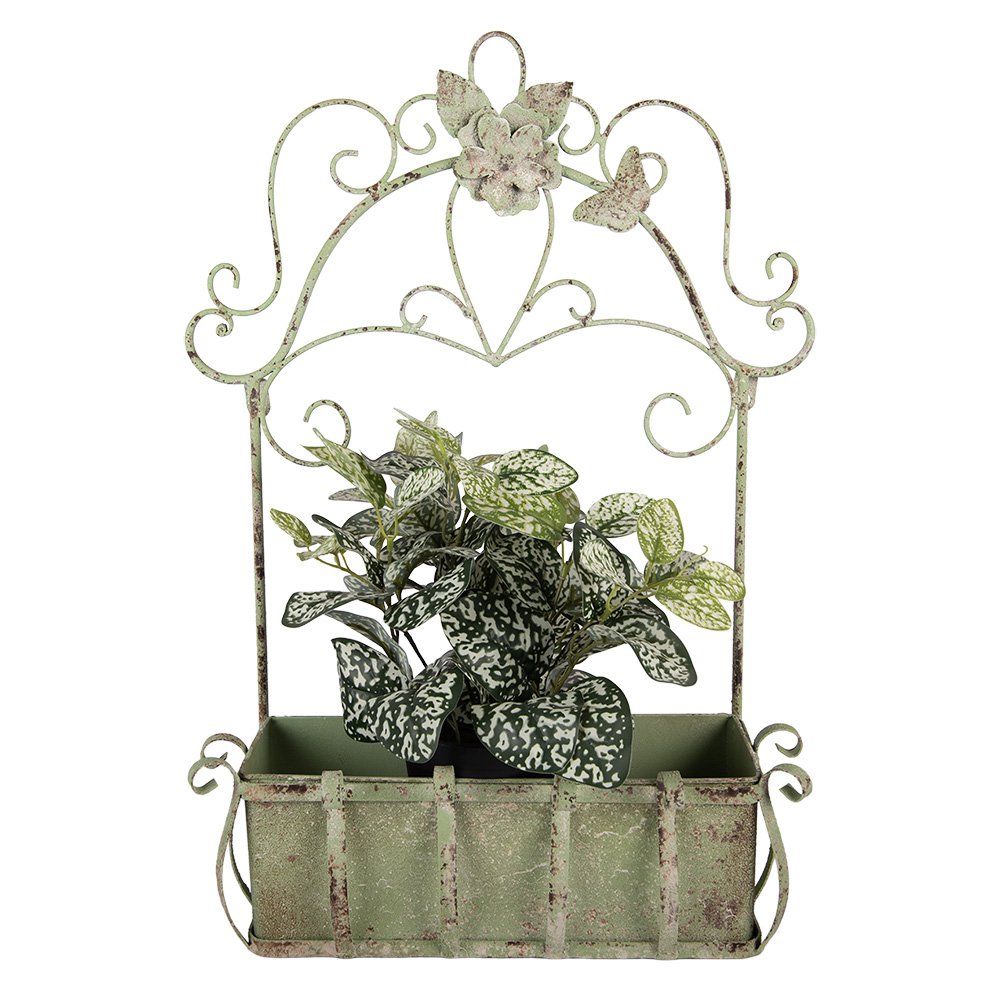 Planthouder 44x15x58 cm Groen Metaal
