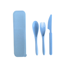 green-goose Bio-based Cutlery Set - Blue