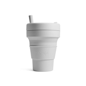 Stojo - Biggie Cup 470 ml Cashmere - Grijs
