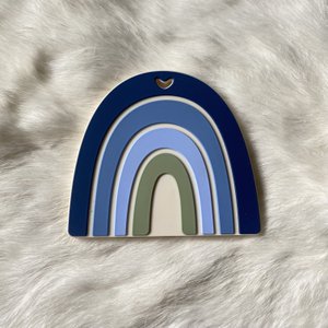 Bijtfiguur Regenboog Blauw