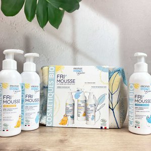 FRI’MOUSSE 3 BIO-PFLEGESET FÜR BABYS UND SCHWANGERE FRAUEN