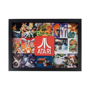 Atari - Legenden - 3D -Wandkunstrahmen