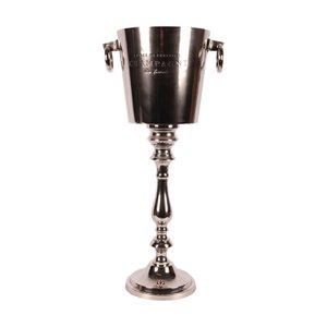 Wijnkoeler op Standaard 66 cm - Zilver - Aluminium