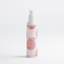  Pink day cream pump bottle, lightweight balancing moisturizer for complexion care, skincare product.