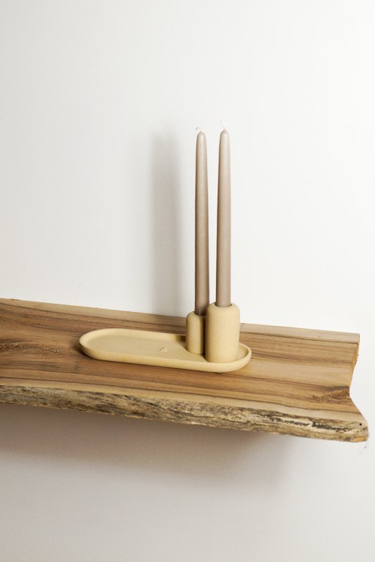 Beige tray