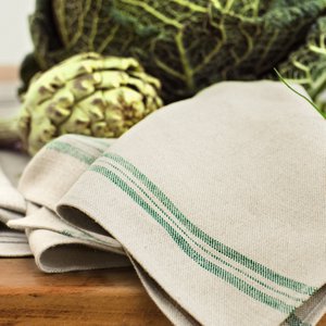 Leinen - Geschirrtuch "LANDHAUS“