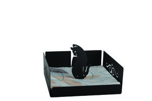 Katzenhandtuchhalter