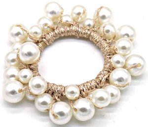E-A14.1 H818-002 Hair Elastic Pearls