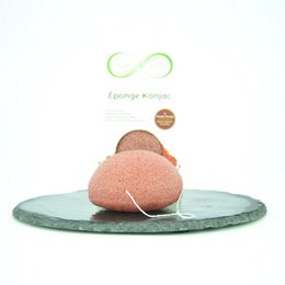 Spugna Konjac 100% naturale viso e corpo - In scatola | Diversi modelli tra cui scegliere