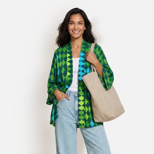 Kurzer Kimono, MEDEA, grün