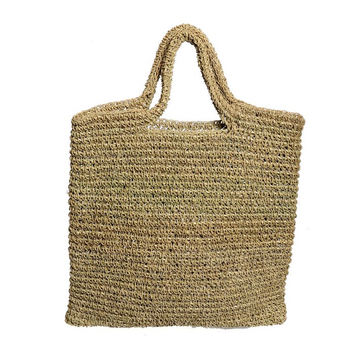 The Raffia Bahamas Tote - Natural