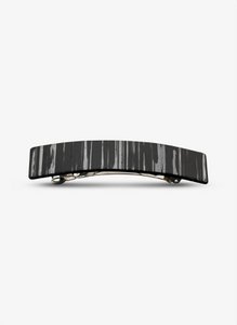 Hair clip Alice stripes black