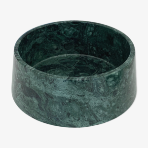 Marble food bowl | green | Ø23 cm