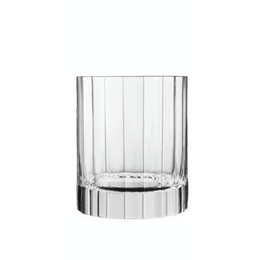 A set of 6 clear glass water glasses with a simple, elegant design. Each glass measures 255 ml in capacity.