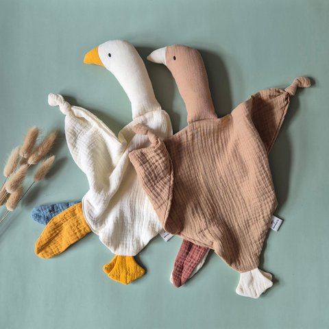 Soft Hydrophilic Cuddly Goose for Babies - Brown