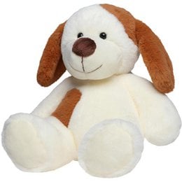 Soft, plush white seal-shaped display cleaner toy for kids. Features cute facial details and a cleaning cord.