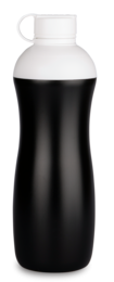 Biodrup biobased drinking bottle 500ml Black