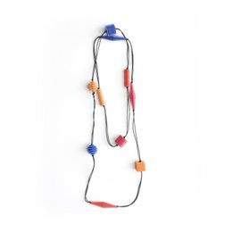 OPTICAL - Collar largo - Colores vivos