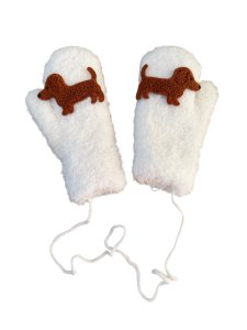 Wantjes - Teckel - Wit