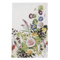 Organic tea towel - Flower Garden
