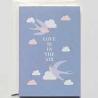 Grußkarte Love Is In The Air
