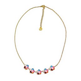  Adjustable round zircon ring with a halo of diamonds in white, champagne, blue, red, and green color variants, available with or without a box.