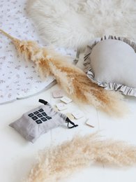 Kolorowa matematyka, drewniane klocki, zabawka edukacyjna