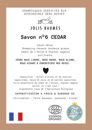 Sæbe nr. 6 CEDAR