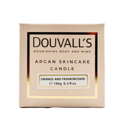 Organic Argan Skincare Candle, Orange & Frankincense