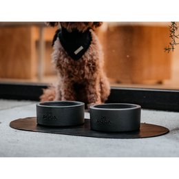 Pet Bowl Dækkeserviet DOGA Sort
