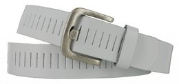 Ledergürtel 4cm | Schlitzriemen Glattleder