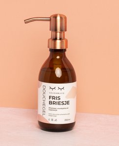 Natural shower gel - Fris Briesje - 250, 500 and 1000 ML - Recommended retail price €14.95/€24.95/€39.95