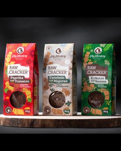 Keto Lijnzaadcrackers - Doos van 3 - Veganistisch, zonder toegevoegde suikers, lactose- en glutenvrij