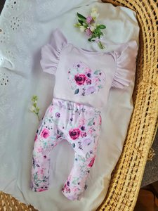 3611K Calinka-Leggings mit Blumenmuster