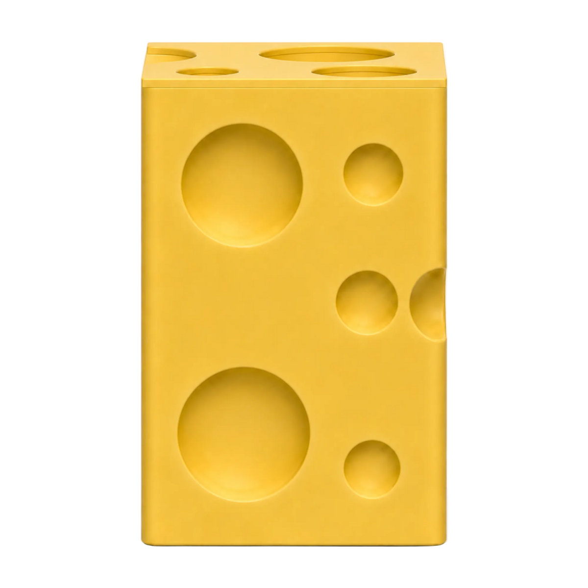 Cheese Block Side Table